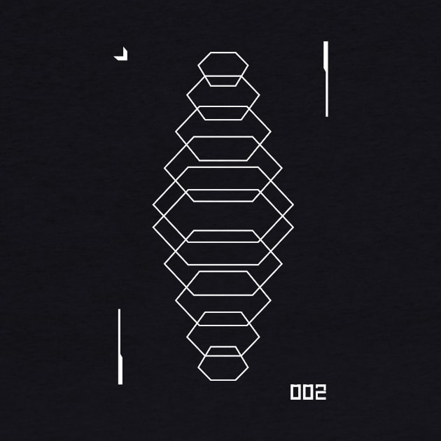 Geometric Techwear Design - 002 by OreFather